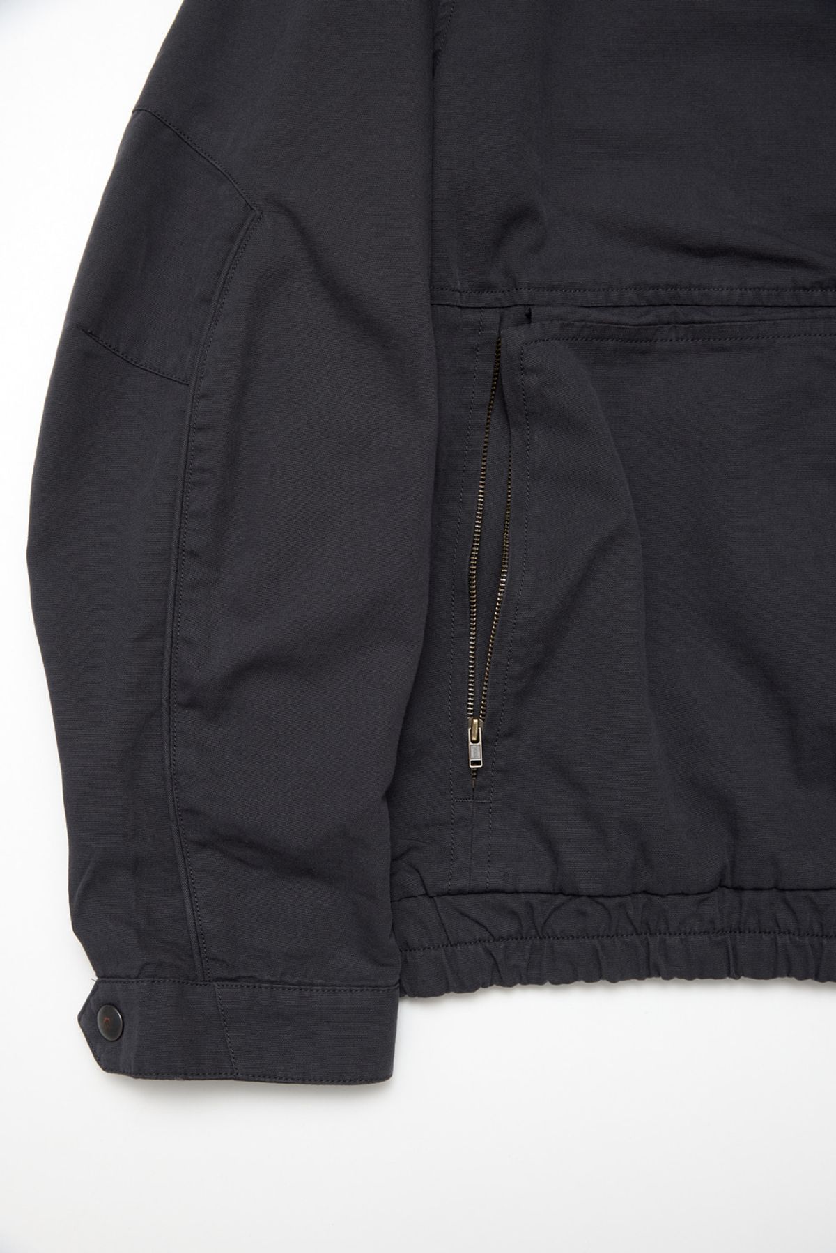 해칭룸(HATCHINGROOM) Duck Jacket Blue Charcoal