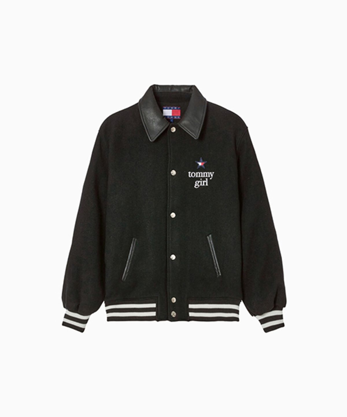 타미진스(TOMMY JEANS) 울 바시티 재킷 (T32G0WJC61TWT1BDS)