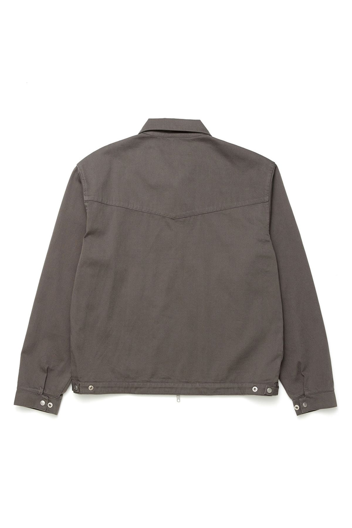 해칭룸(HATCHINGROOM) Plain Blouson Mud Brown