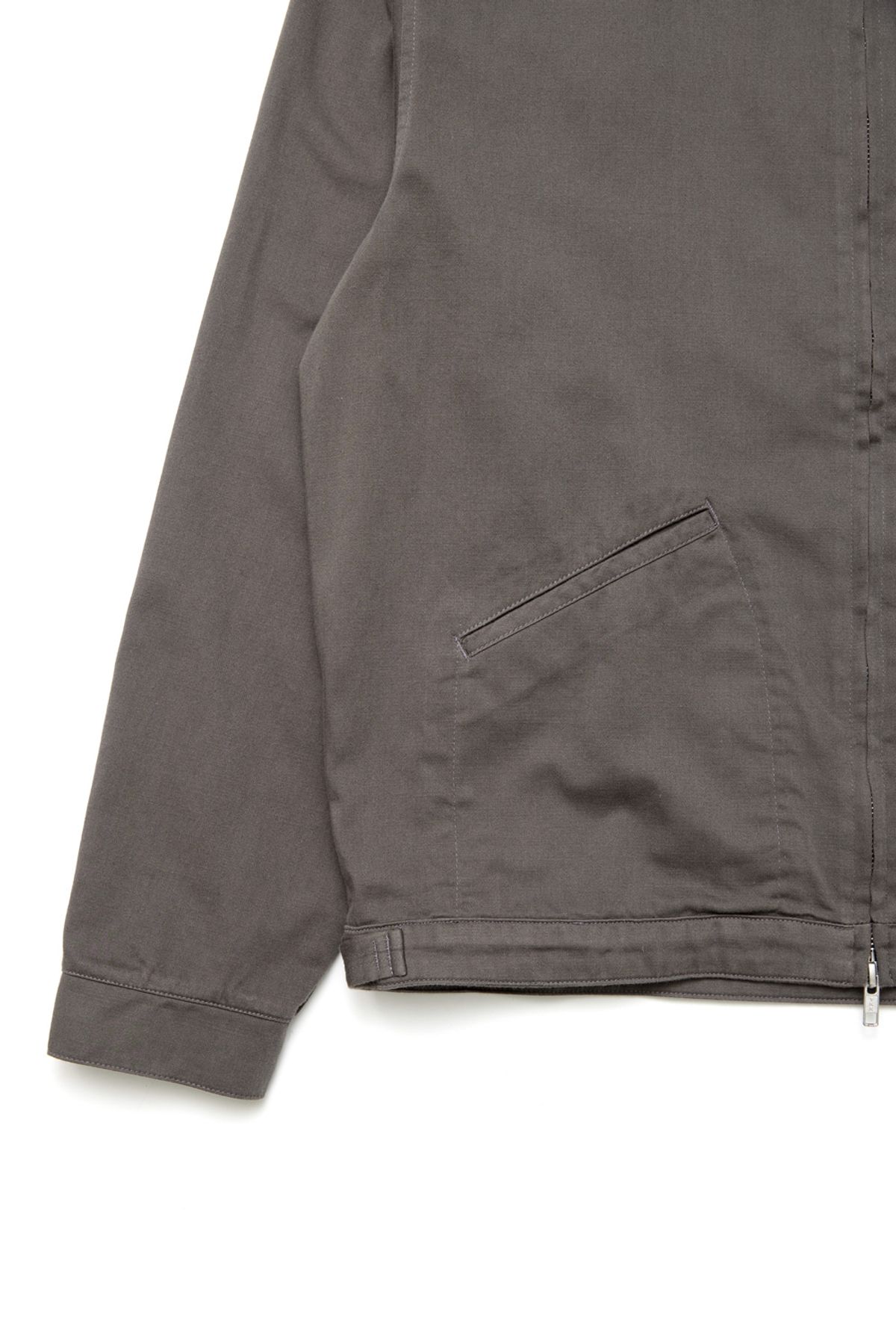 해칭룸(HATCHINGROOM) Plain Blouson Mud Brown