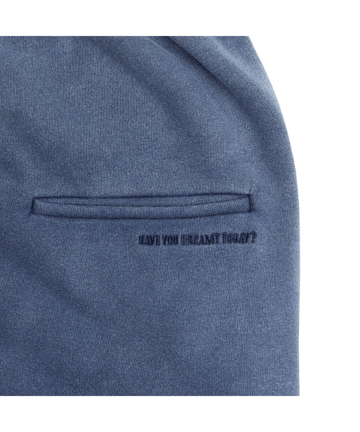 투위드(TUEWID) classic embroidery sweatpants in drop loose fit (navy)