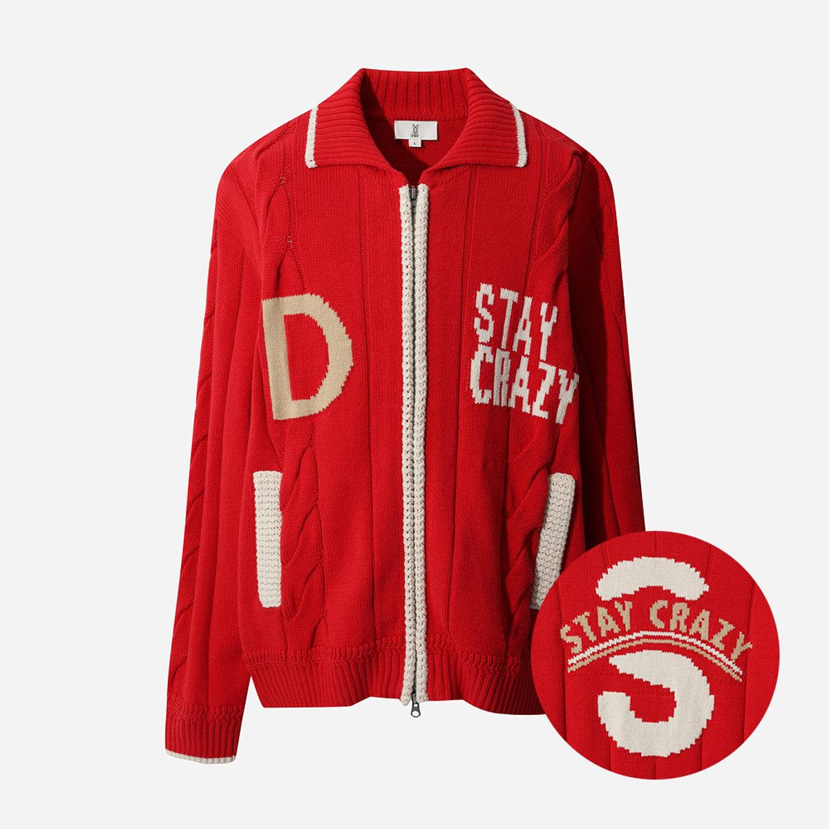 디오디(DOD) 키노코 빌리지 가디건(RED)