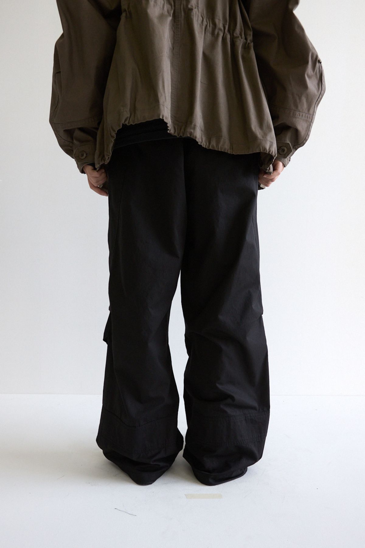 해칭룸(HATCHINGROOM) Fireman Pants Black