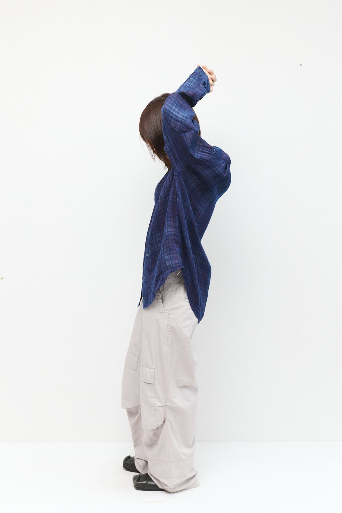 해칭룸(HATCHINGROOM) Fireman Pants Light Grey