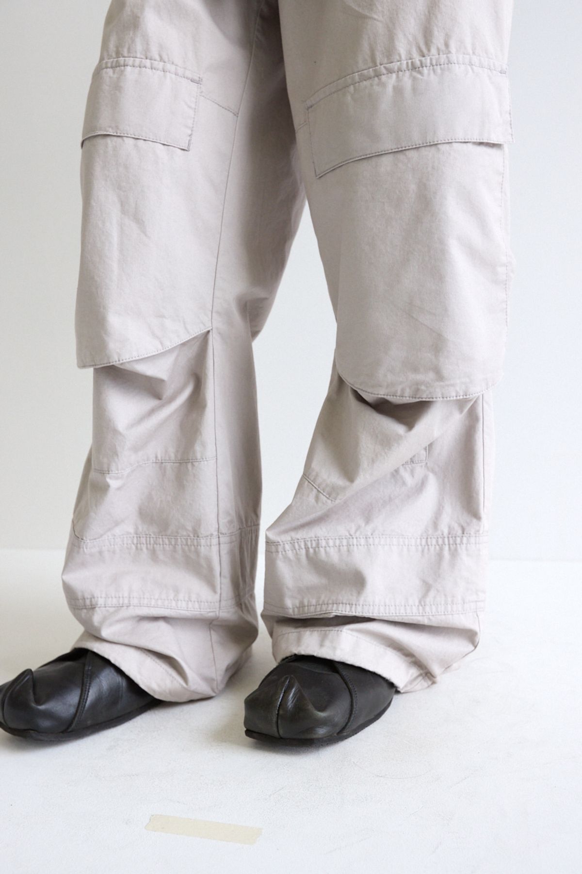 해칭룸(HATCHINGROOM) Fireman Pants Light Grey