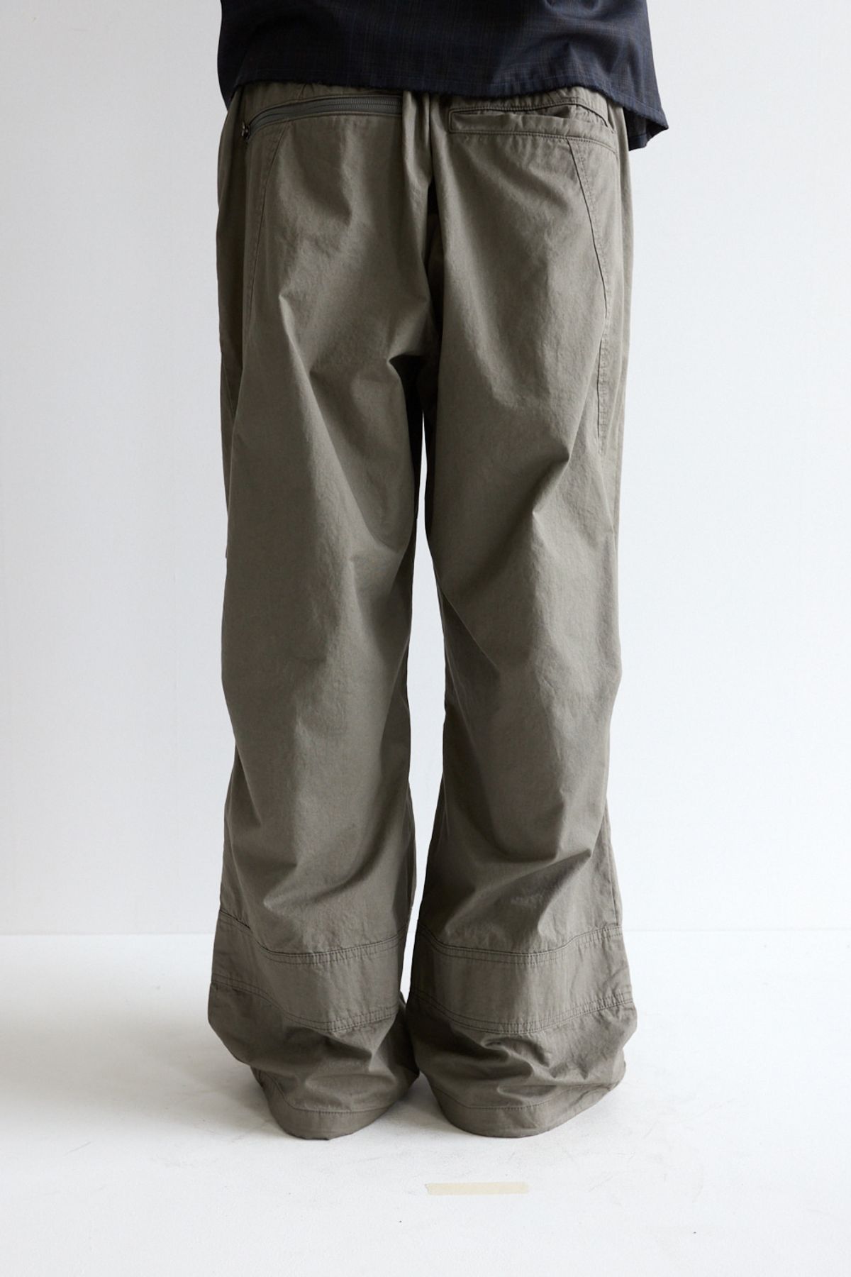 해칭룸(HATCHINGROOM) Fireman Pants Olive Grey
