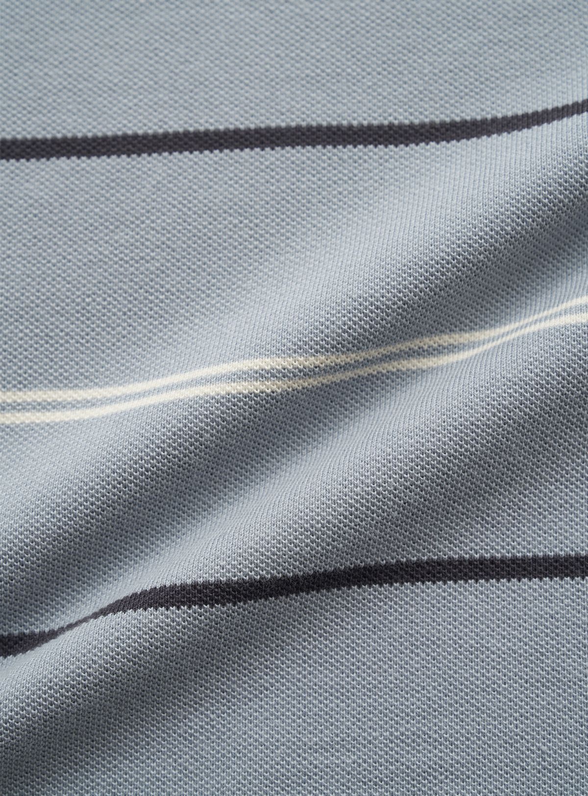 더바넷(THEBARNNET) Tonal Stripe Pique Shirt_Light Blue