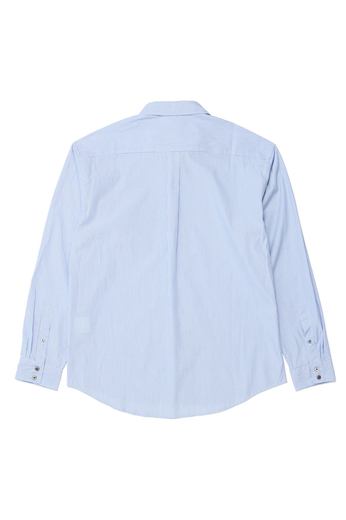 해칭룸(HATCHINGROOM) Rana Shirt Stripe Blue