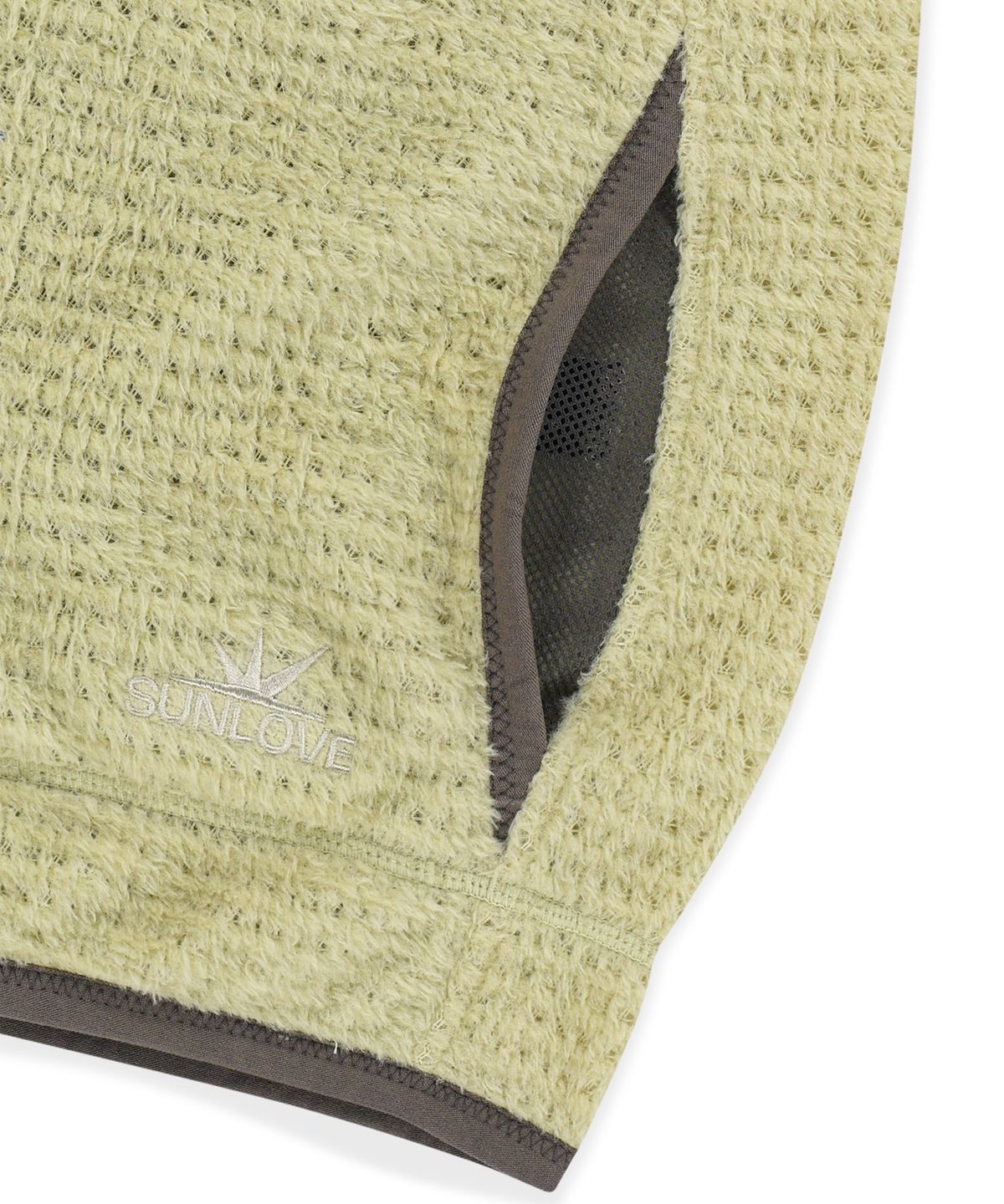 썬러브투어(SUNLOVETOUR) Polartec® Alpha® Zip Up Vest Beige