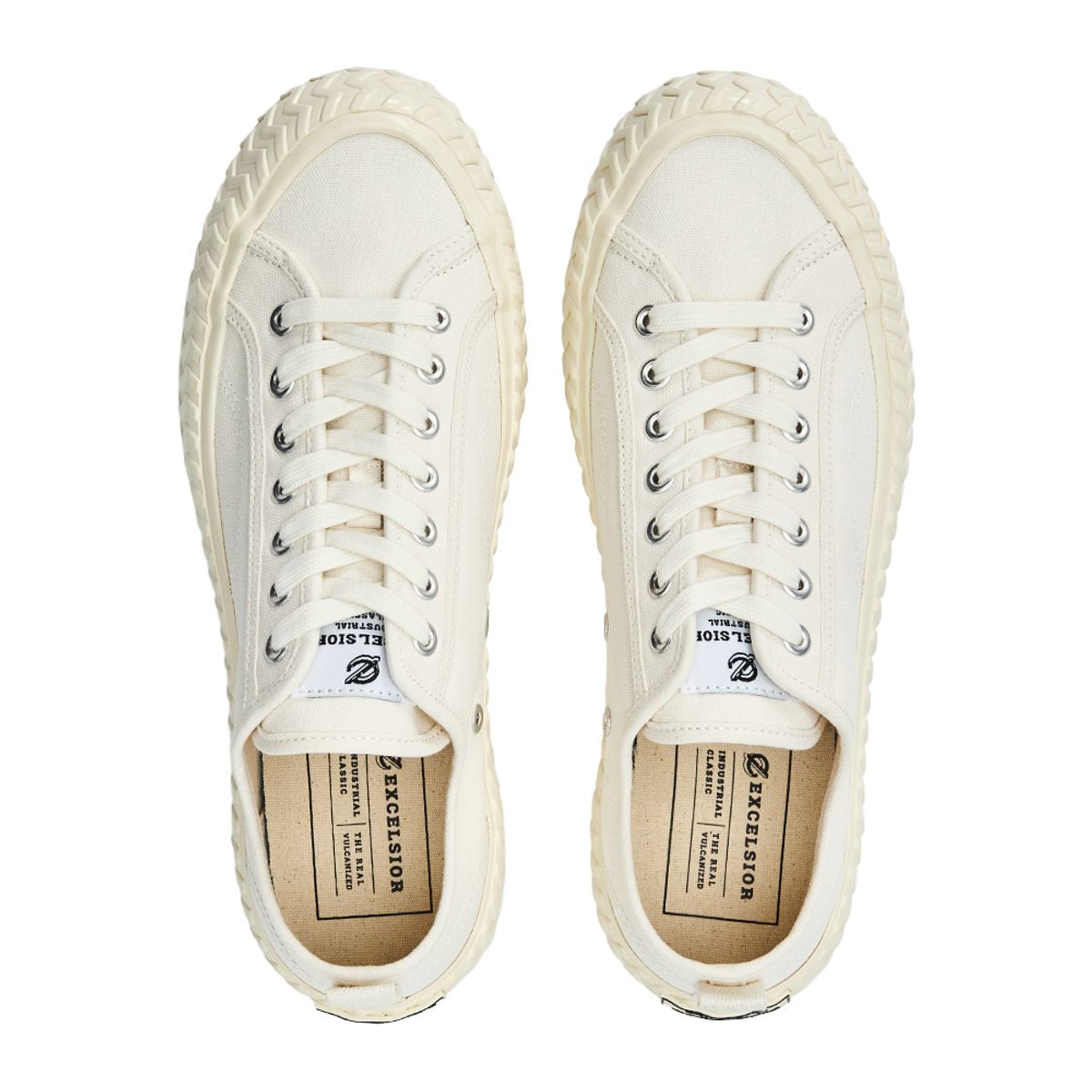 엑셀시오르(EXCELSIOR) 2025FW BOLT WIDE WHITE 스니커즈 Unisex Size