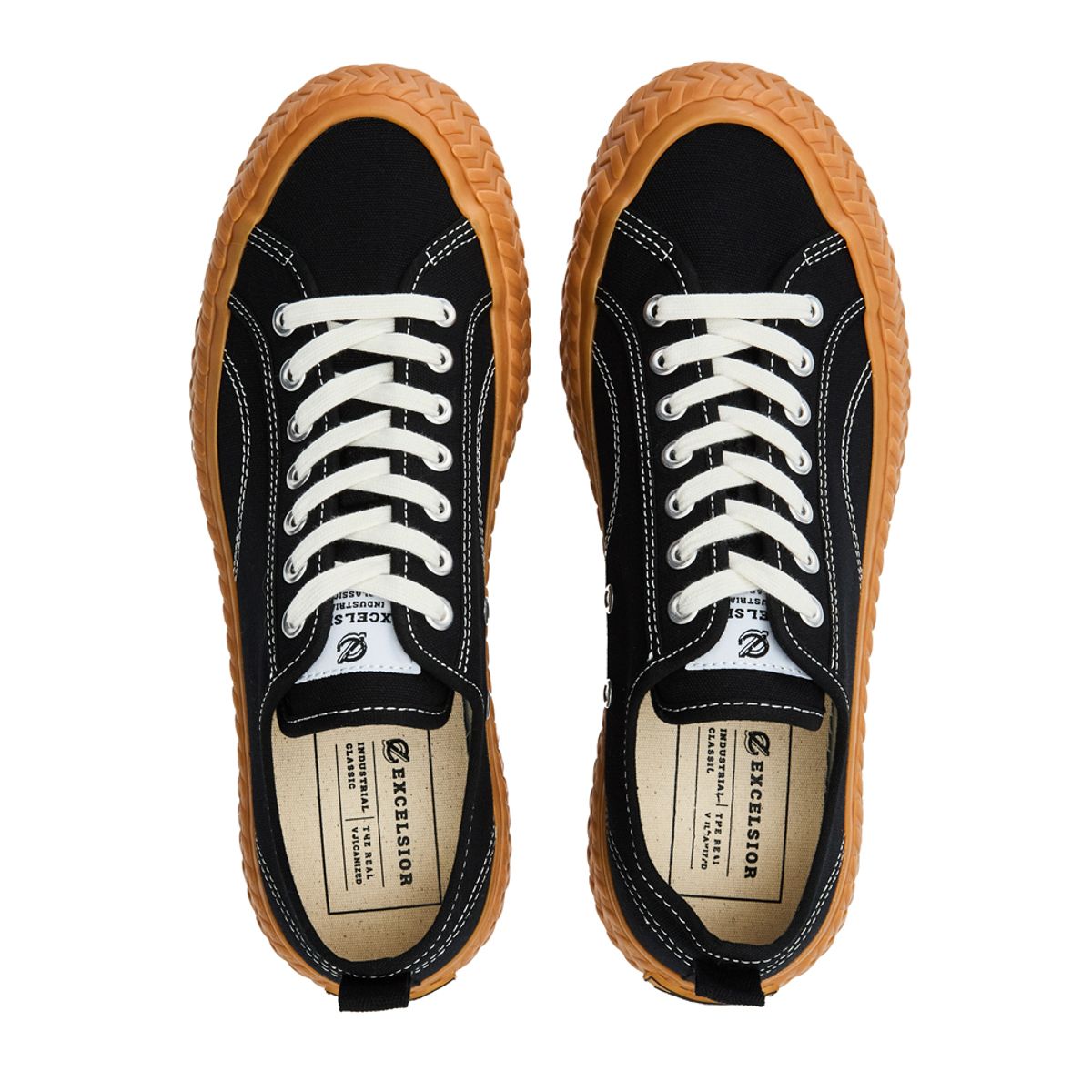 엑셀시오르(EXCELSIOR) 2025FW BOLT WIDE BLACK GUM 스니커즈 Unisex Size