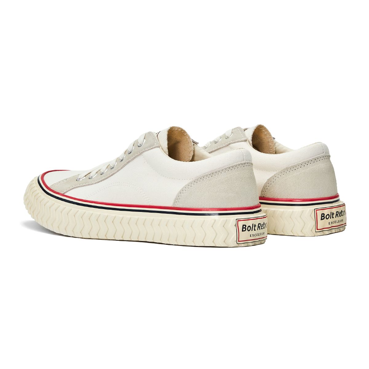 엑셀시오르(EXCELSIOR) 2025FW BOLT RETRO WHITE 스니커즈 Unisex Size