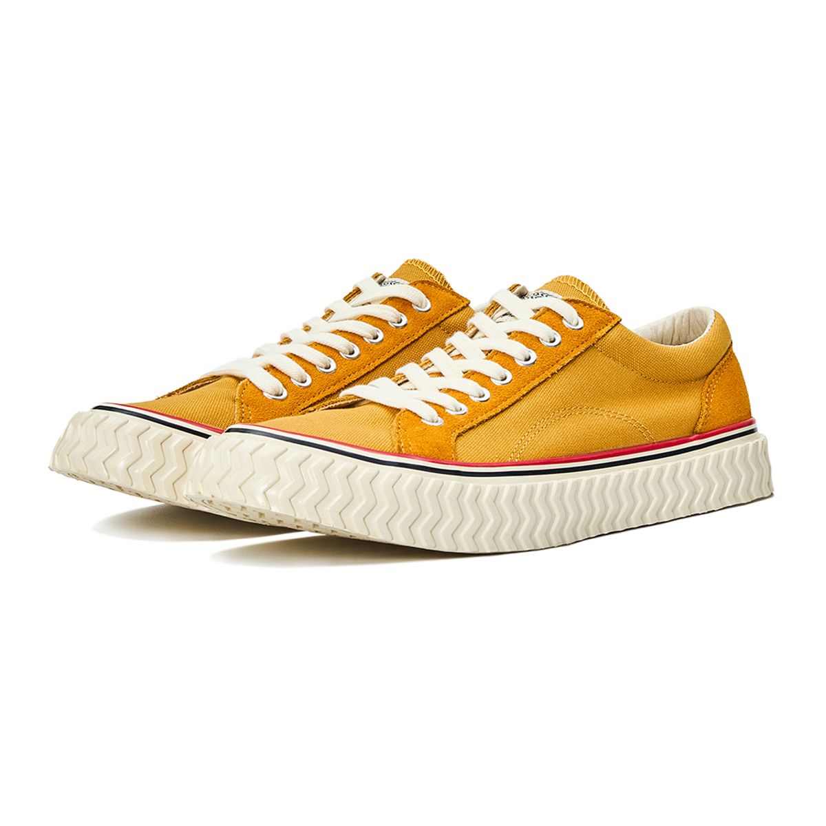 엑셀시오르(EXCELSIOR) 2025FW BOLT RETRO MUSTARD WHITE 스니커즈 Unisex Size