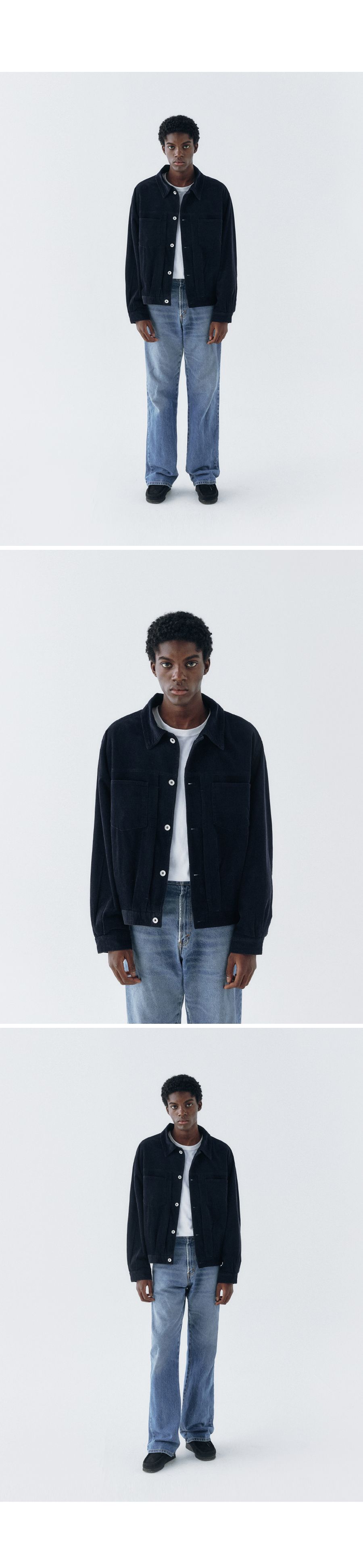 MUSINSA公式 | LETTERCOMO ソフトコーデュロイトラッカージャケット