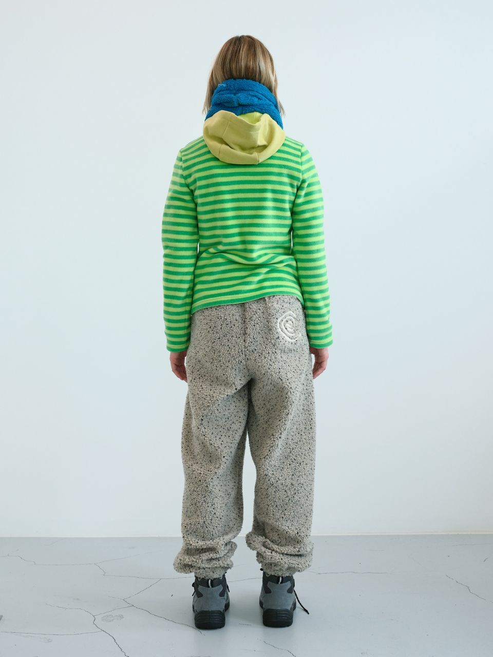 MUSINSA | ENZO BLUES Dotty Boucle Jogger Pants (Oatmeal)