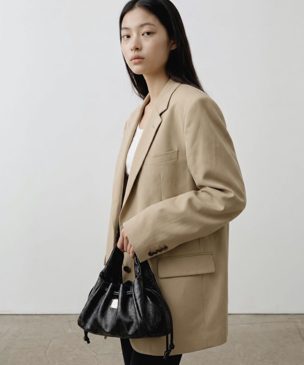 피닉스오리진(PHOENIX ORIGIN) Mini Dumpling Bag - Black