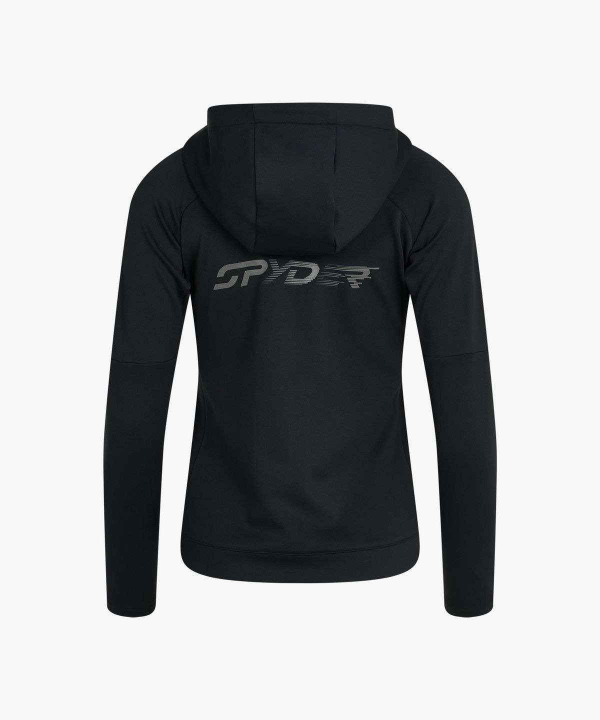 스파이더(SPYDER) 여성 러닝 기모 후드 집업 SPKWCNFT281WBLK