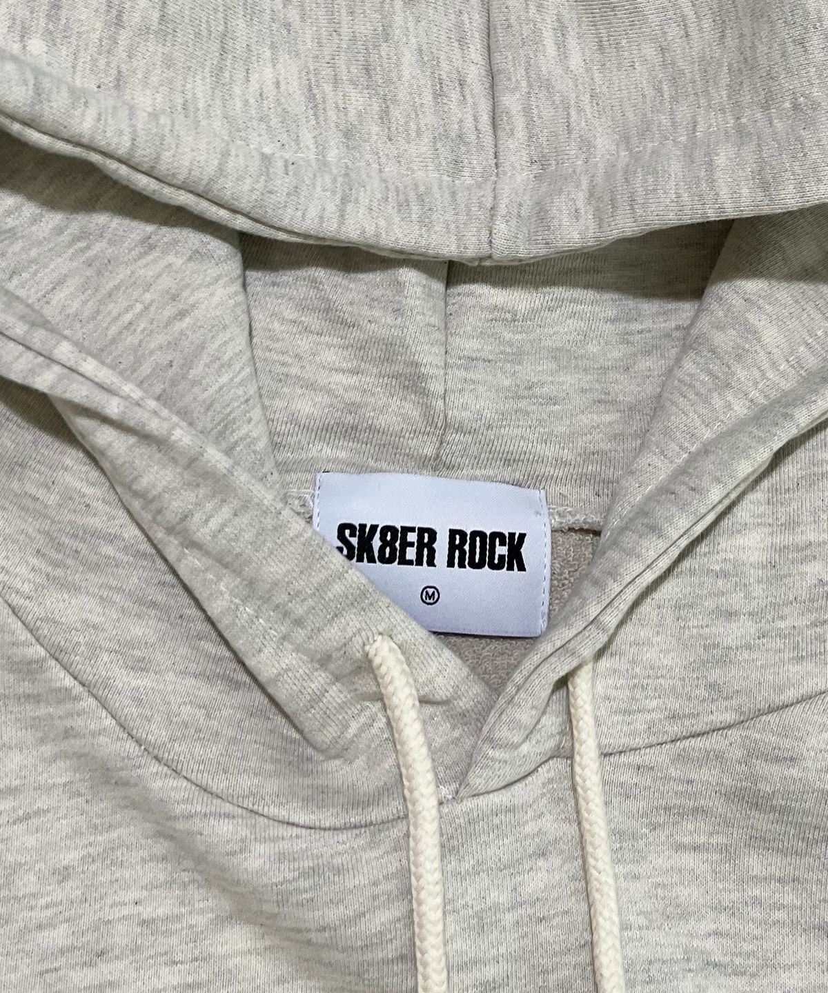 스케이터락(SK8ER ROCK) Small Logo Sweat Hoodie ((oatmeal))