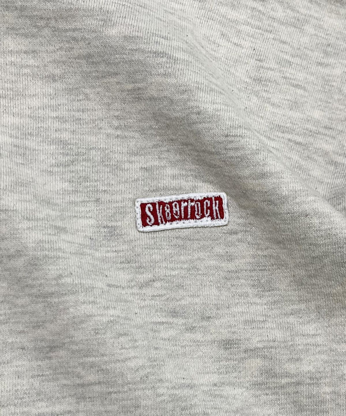 스케이터락(SK8ER ROCK) Small Logo Sweat Hoodie ((oatmeal))