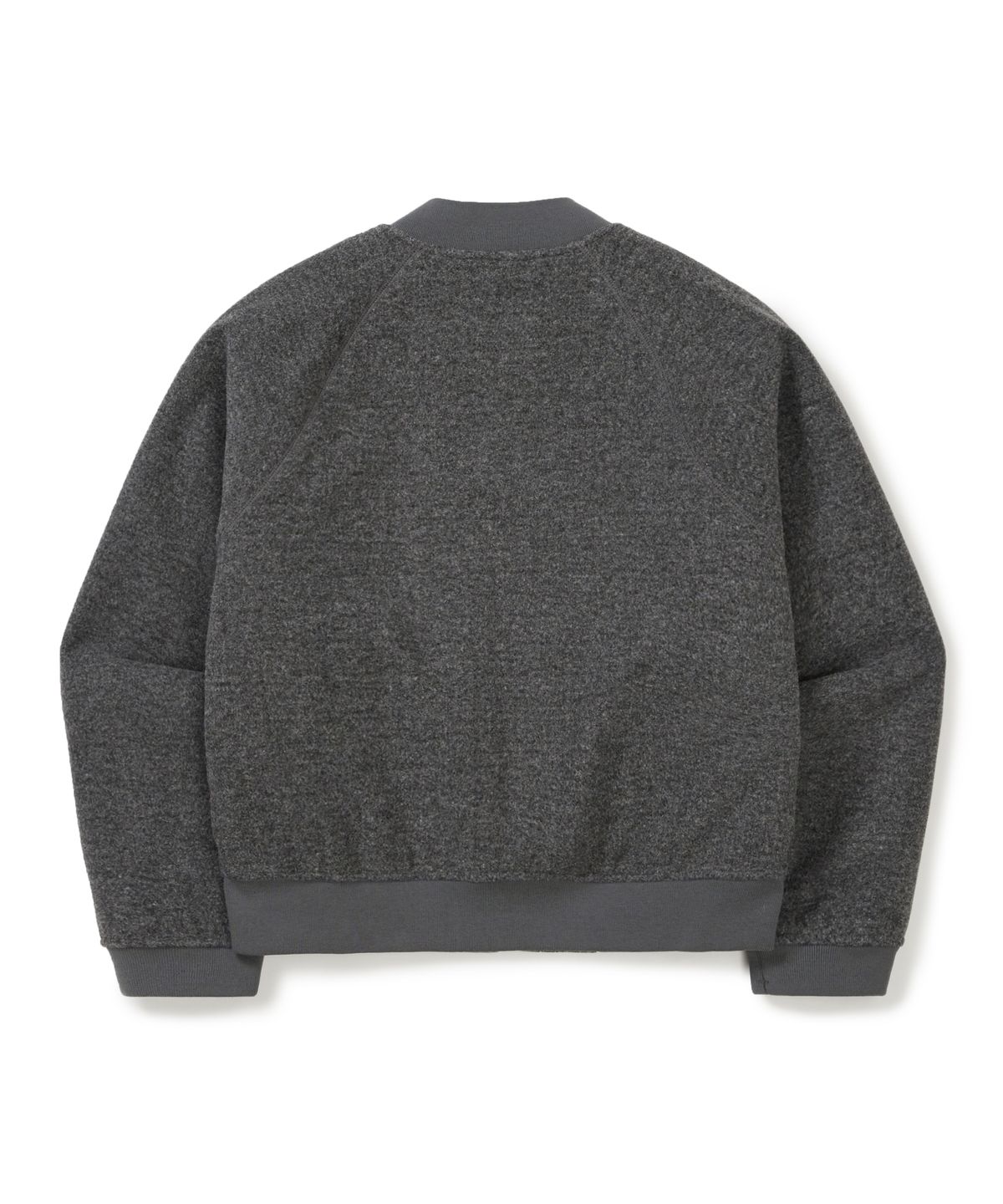 스노우피크 어패럴(SNOWPEAK APPAREL) 에센셜울 여성 바시티 자켓 (S25WWFPJ07) Charcoal