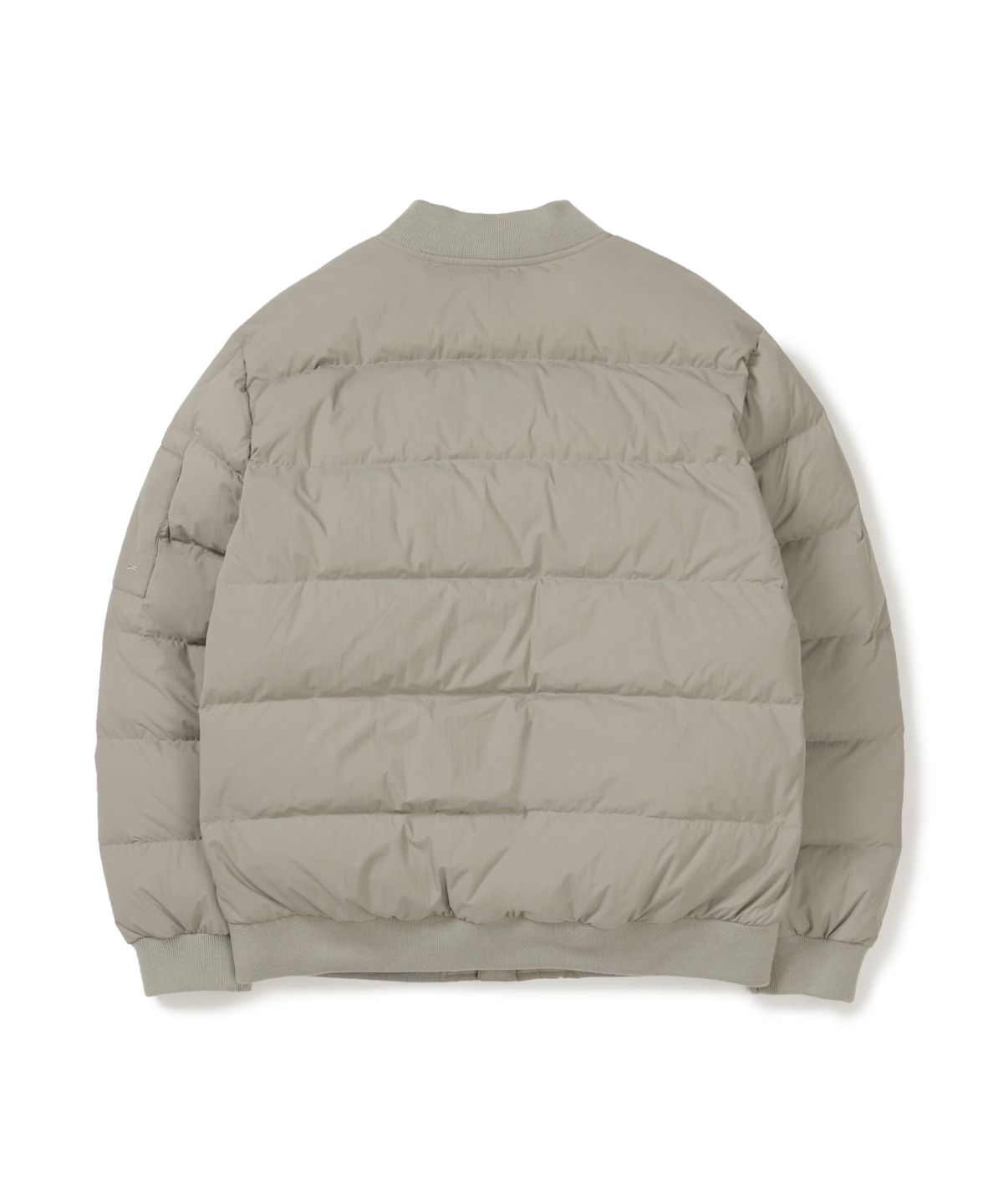스노우피크 어패럴(SNOWPEAK APPAREL) 랜드에어 봄버 다운 자켓 (S25WMGDJ54) Warm Gray