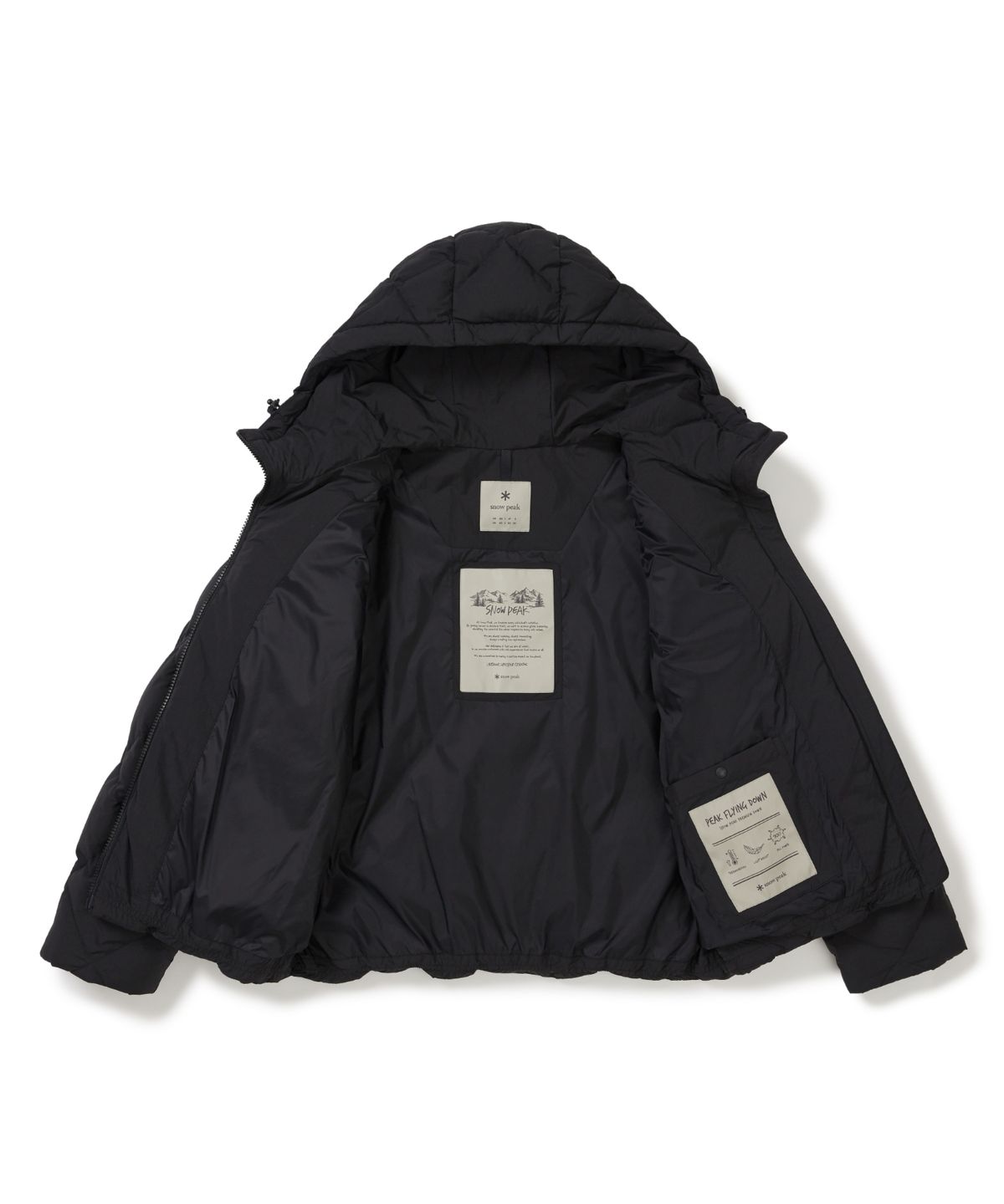 스노우피크 어패럴(SNOWPEAK APPAREL) 랜드에어 여성 다이아 퀼팅 다운 자켓 (S25WWGDJ45) Dark Charcoal