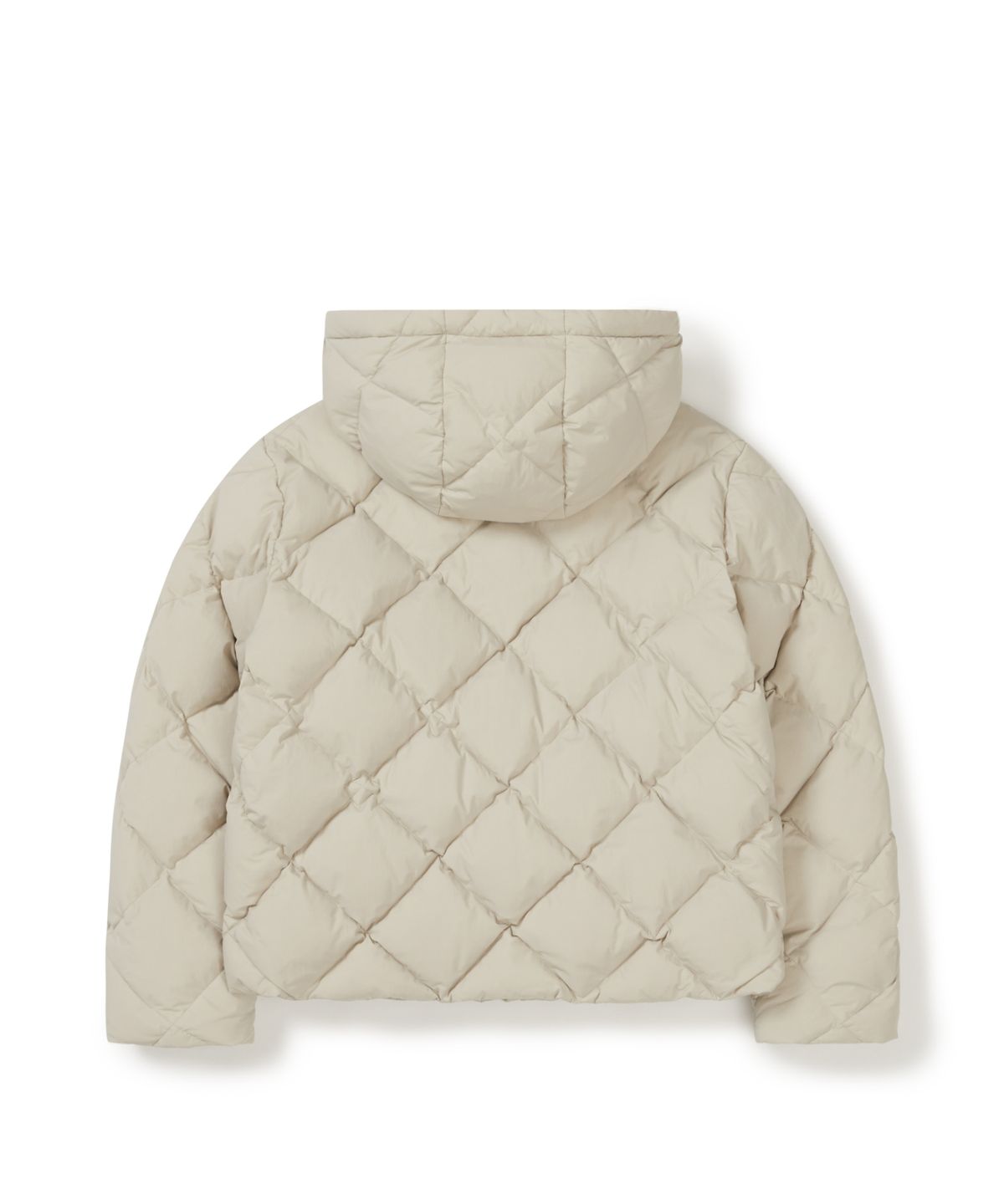 스노우피크 어패럴(SNOWPEAK APPAREL) 랜드에어 여성 다이아 퀼팅 다운 자켓 (S25WWGDJ45) Light Beige