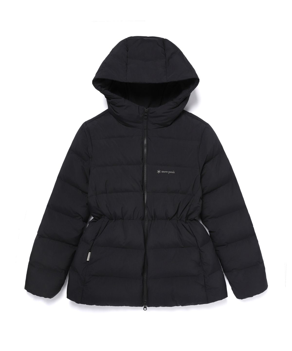 스노우피크 어패럴(SNOWPEAK APPAREL) 랜드에어 여성 후드 중기장 다운 자켓 (S25WWGDJ69) Black