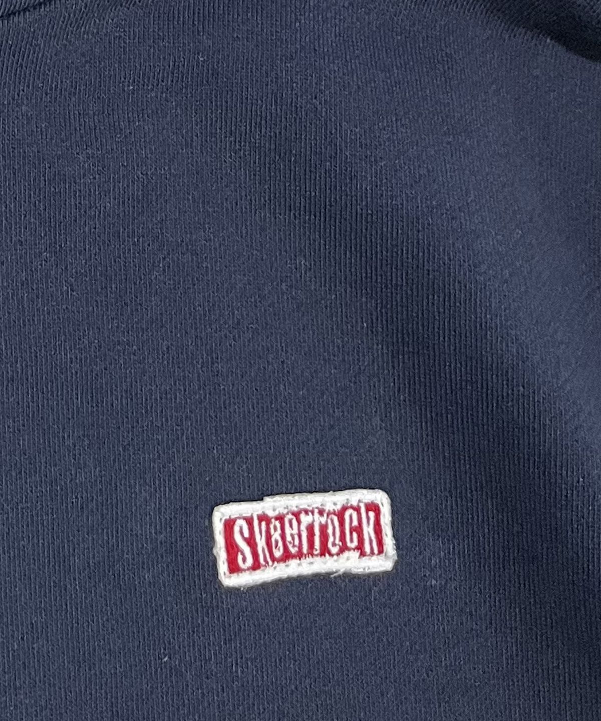 스케이터락(SK8ER ROCK) Small Logo Sweat Hoodie ((navy))