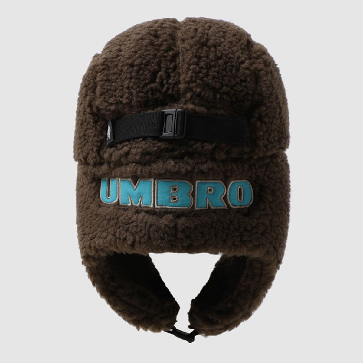엄브로(UMBRO) 빅로고 윈터 트래퍼 캡 브라운 UQ323CCP97