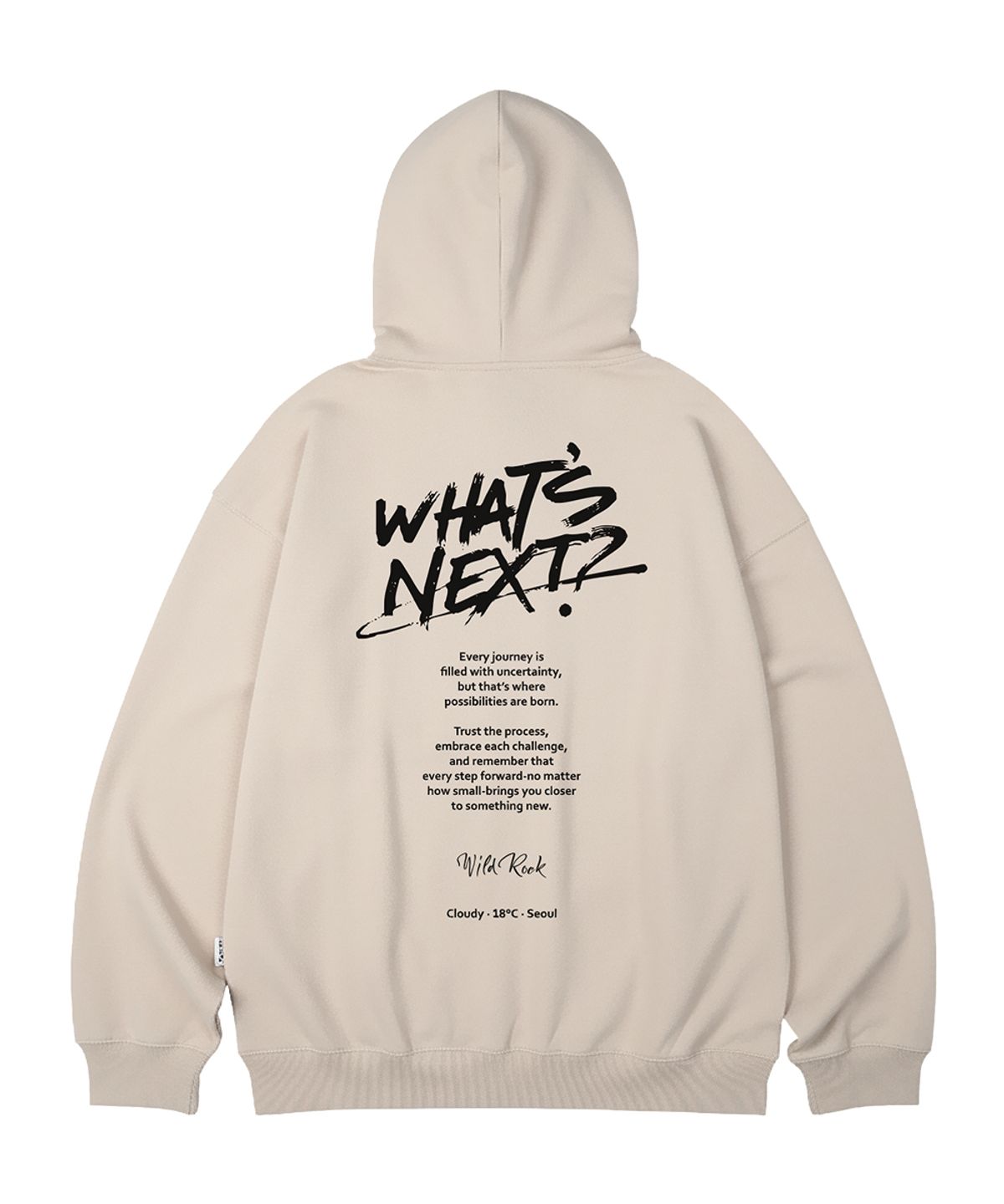 와일드락(WILDROCK) Whats Next 오버핏 후드_10 COL
