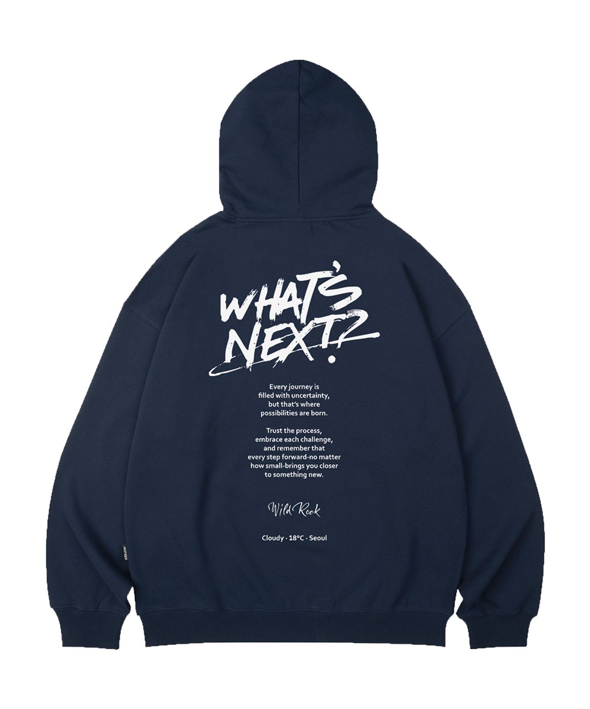 와일드락(WILDROCK) Whats Next 오버핏 후드_10 COL