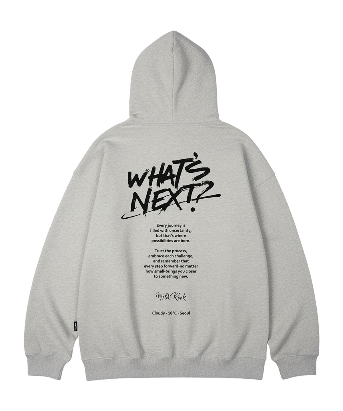 와일드락(WILDROCK) Whats Next 오버핏 후드_10 COL