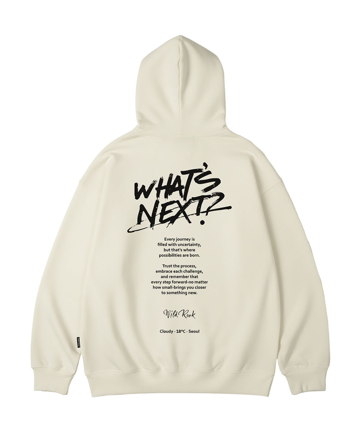 와일드락(WILDROCK) Whats Next 오버핏 후드_10 COL