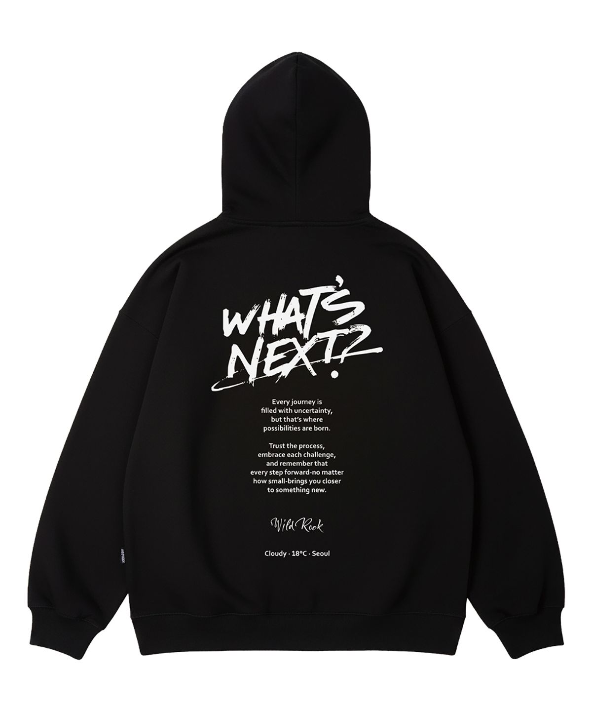 와일드락(WILDROCK) Whats Next 오버핏 후드_10 COL