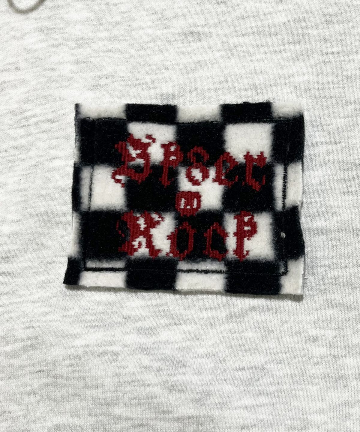스케이터락(SK8ER ROCK) Neo Sweat Hood Zip-Up Vest ((white melange))