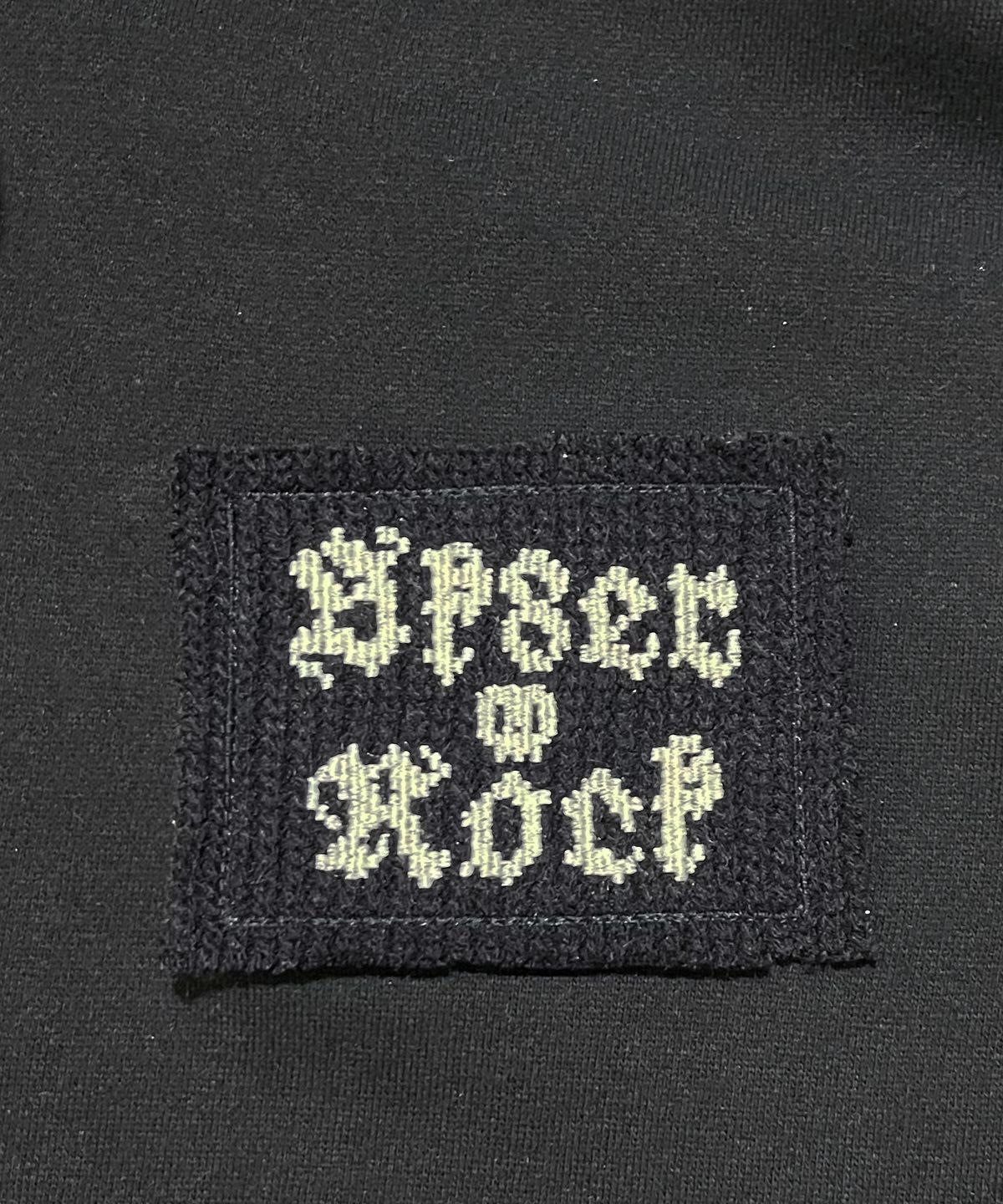 스케이터락(SK8ER ROCK) Neo Sweat Hood Zip-Up Vest ((black))
