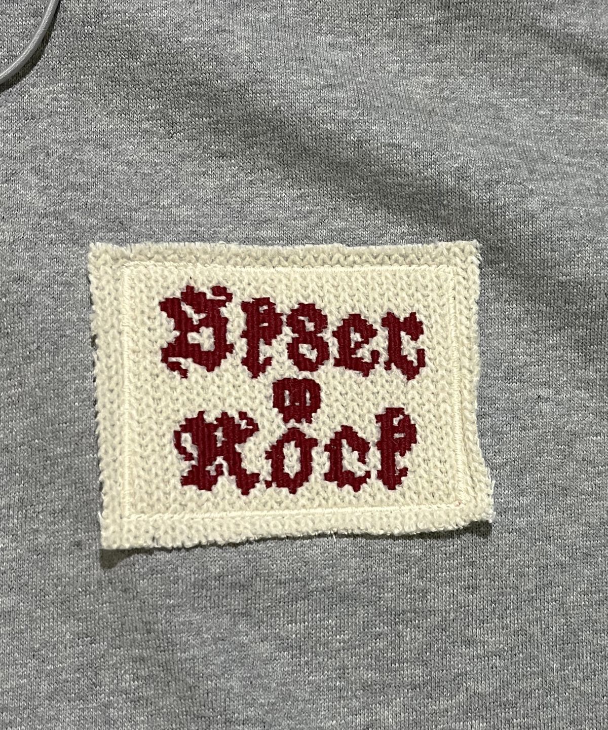 스케이터락(SK8ER ROCK) Neo Sweat Hood Zip-Up Vest ((melange gray))