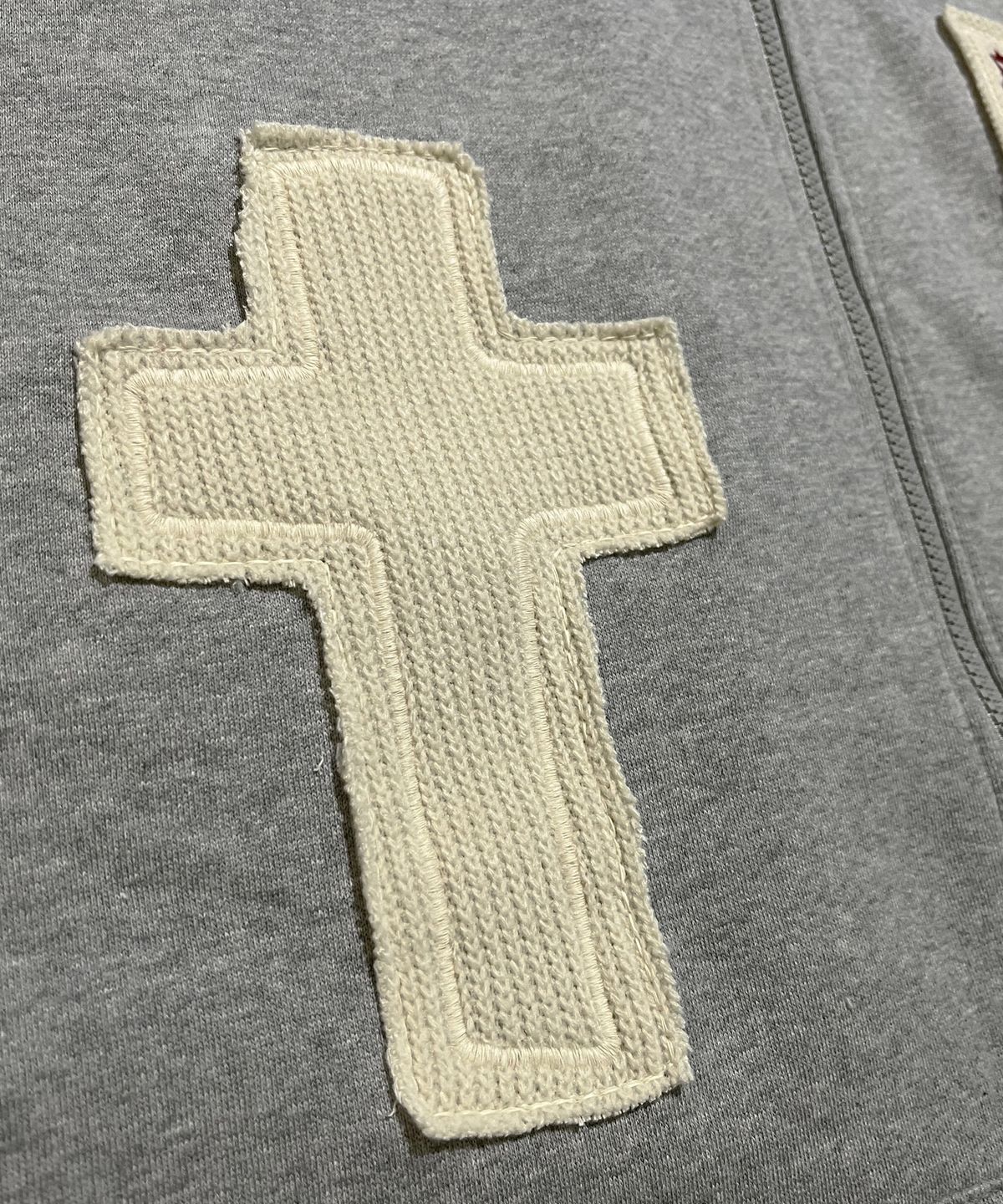 스케이터락(SK8ER ROCK) Neo Sweat Hood Zip-Up Vest ((melange gray))
