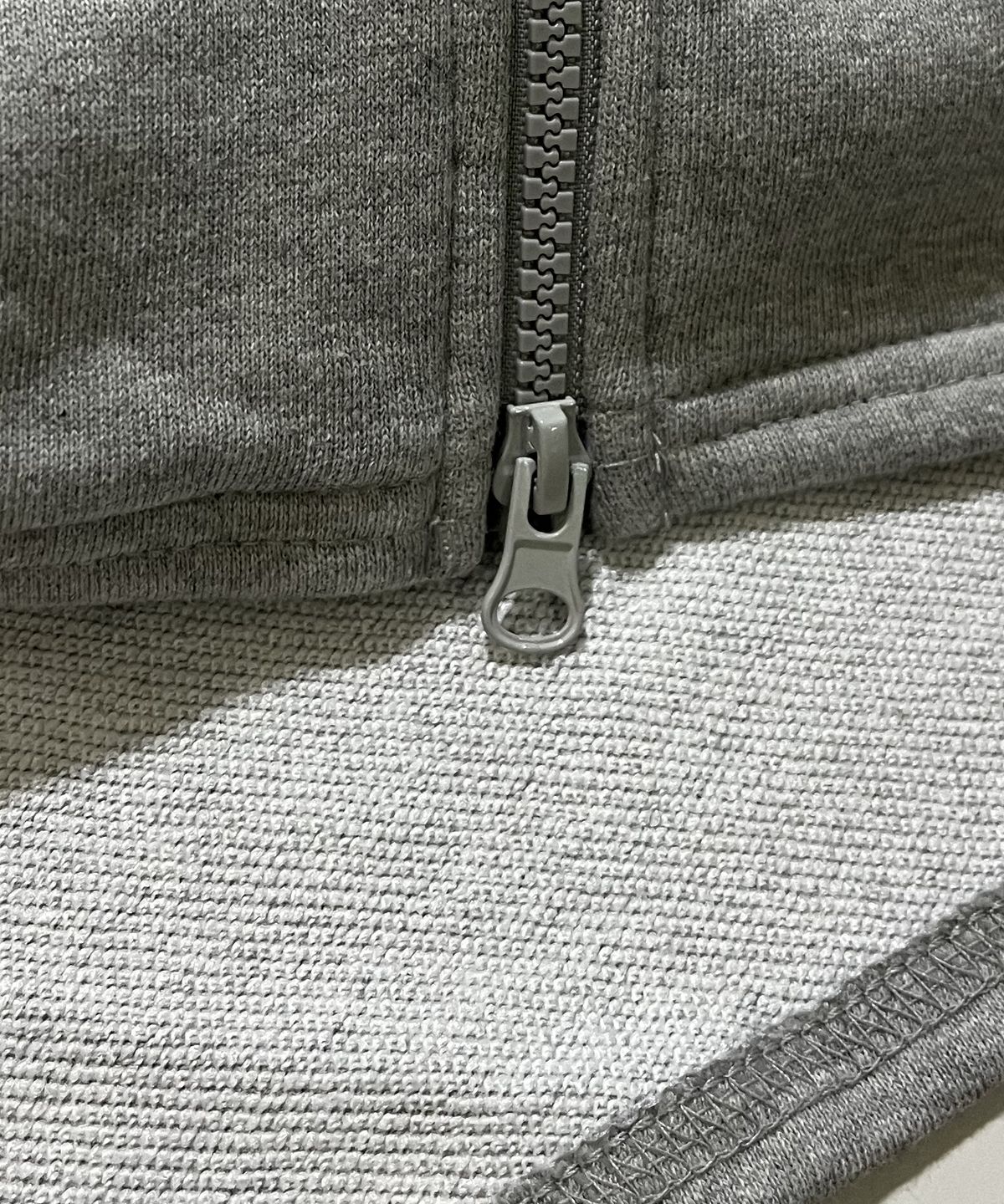 스케이터락(SK8ER ROCK) Neo Sweat Hood Zip-Up Vest ((melange gray))