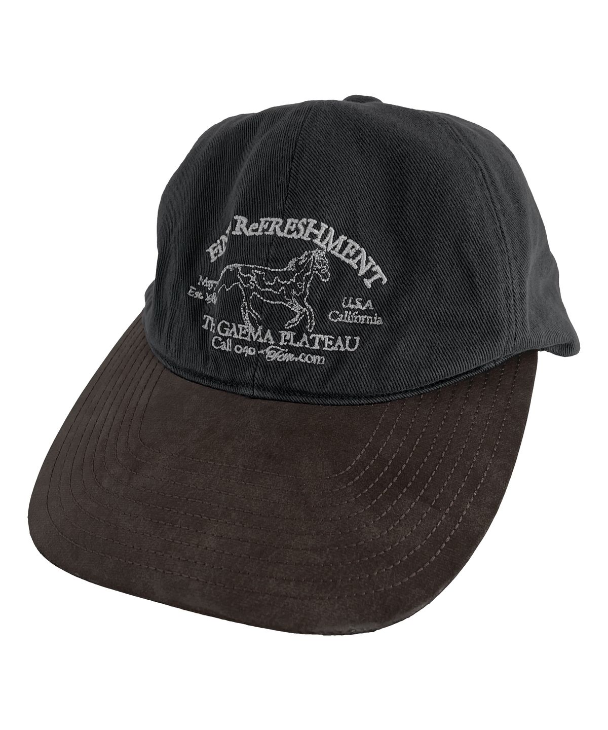 더콜디스트모먼트(THE COLDEST MOMENT) TCM run cap (charcoal)