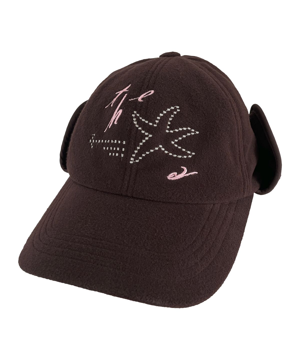 더콜디스트모먼트(THE COLDEST MOMENT) TCM starfish earflap cap (brown)