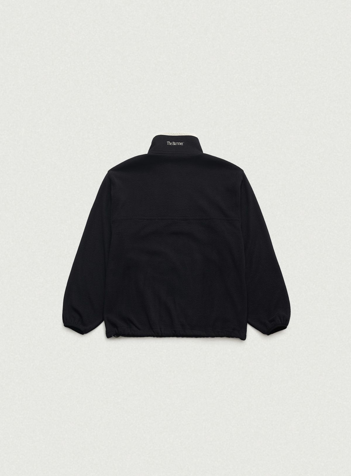 더바넷(THEBARNNET) Laska Fleece Half-Zip Pullover_Black