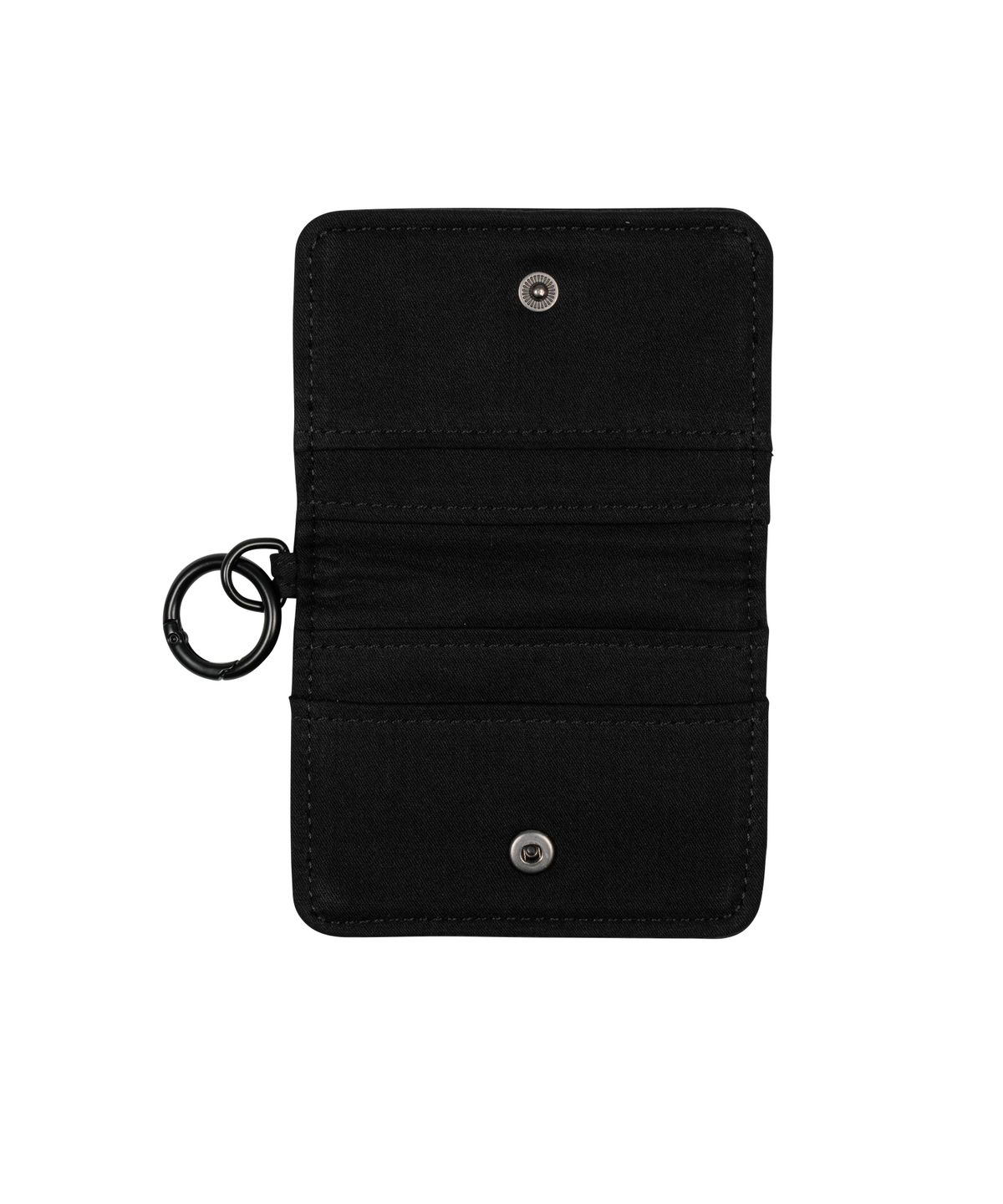 더콜디스트모먼트(THE COLDEST MOMENT) TCM button card wallet (black)