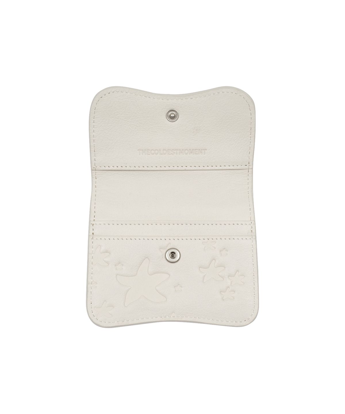 더콜디스트모먼트(THE COLDEST MOMENT) TCM starfish pattern mini pouch (ivory)
