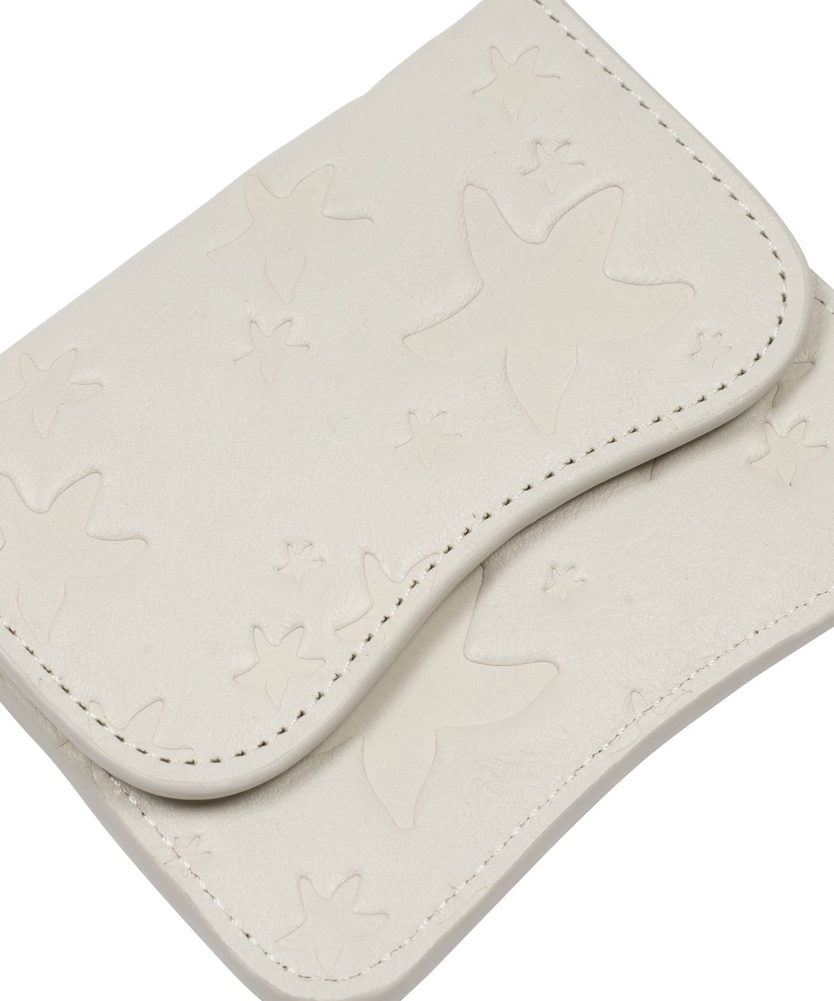 더콜디스트모먼트(THE COLDEST MOMENT) TCM starfish pattern mini pouch (ivory)