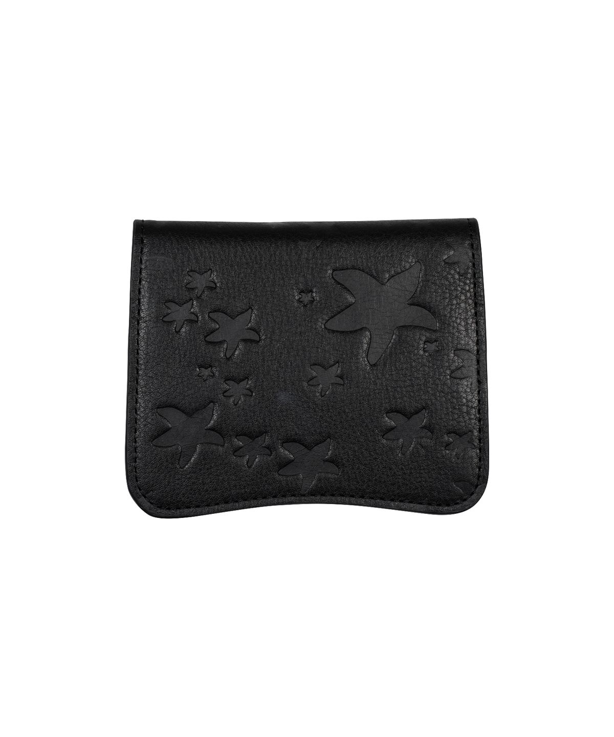 더콜디스트모먼트(THE COLDEST MOMENT) TCM starfish pattern mini pouch (black)
