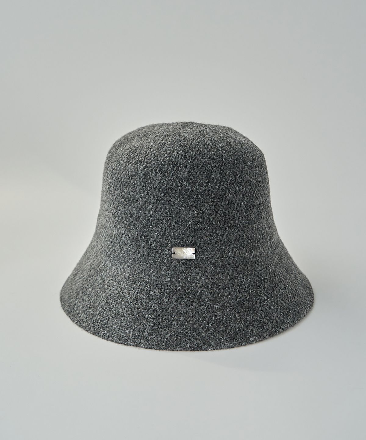아흐레(AHRE) Lune Felted Wool Bucket Hat4_CHARCOAL