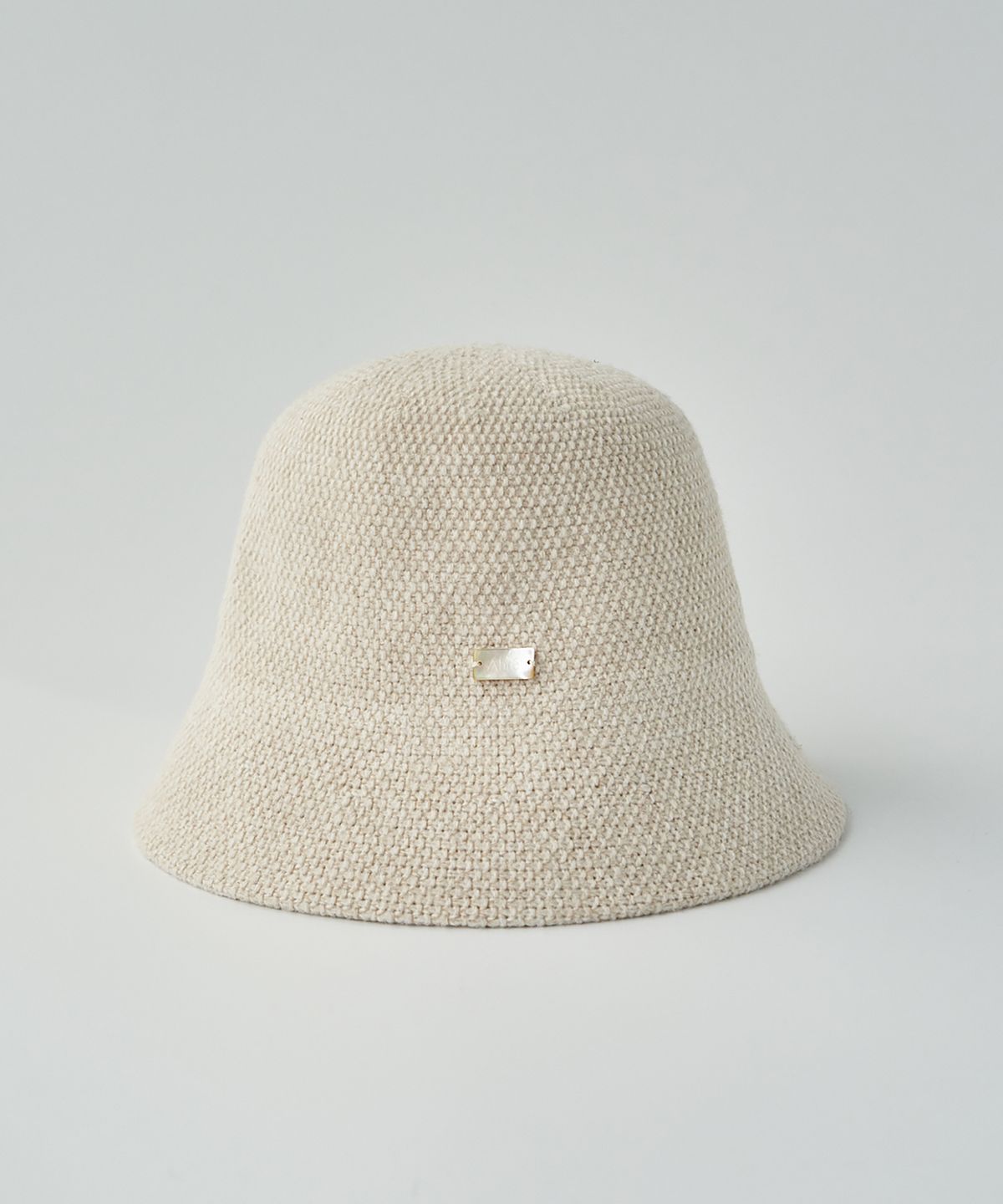 아흐레(AHRE) Lune Felted Wool Bucket Hat4_WHITE