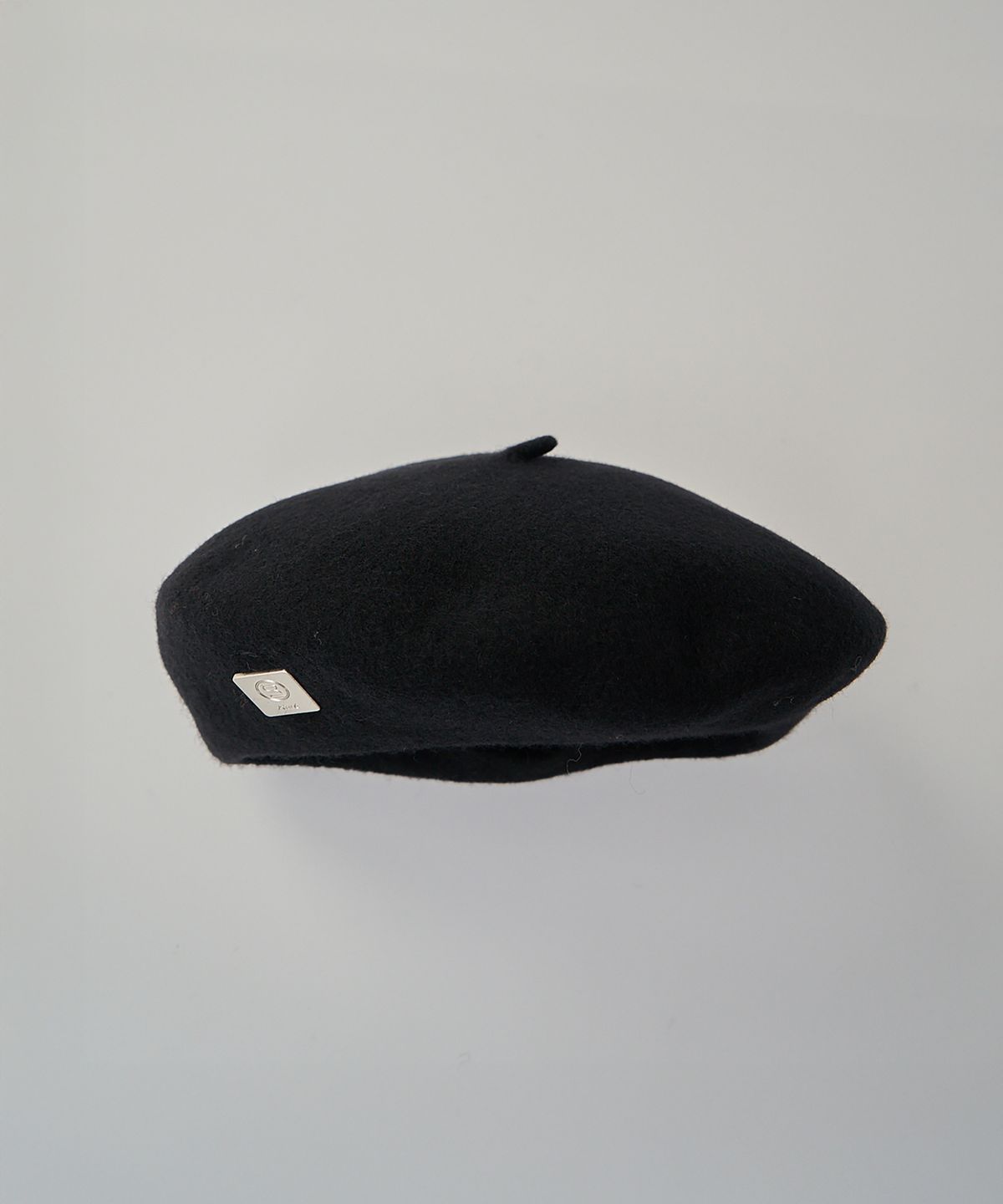 아흐레(AHRE) Rue Wool Beret_BLACK